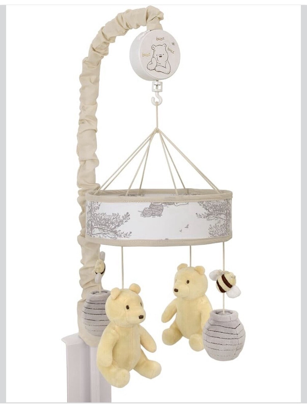 Disney Classic Pooh Hunny Fun Musical Mobile Winnie the Pooh & Friends for Crib